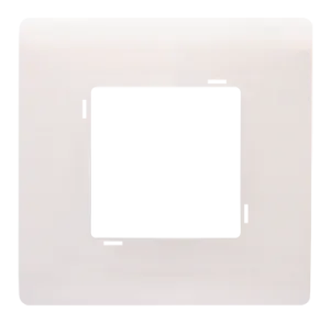 Decorative wall plate SERENA square white — SOMEF 43PLS32B