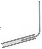 Air-termination rod with supports