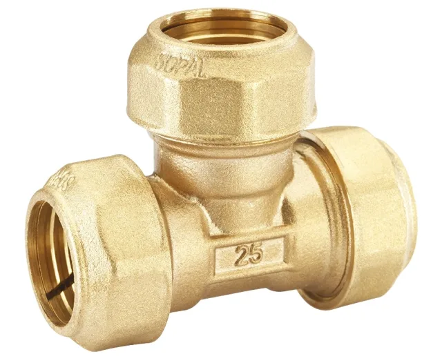 SOPAL — Pipe-to-pipe-to-pipe tee — FULFLO — 13P9A01
