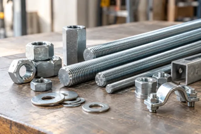 Range selection: Threaded rods