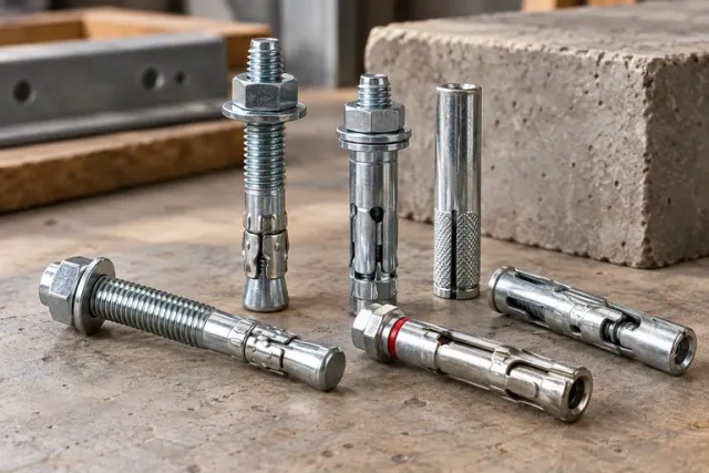 Range selection: Stud anchors & mechanical anchors
