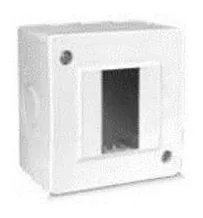 Surface mounting box 1 module — SOMEF 43Q41