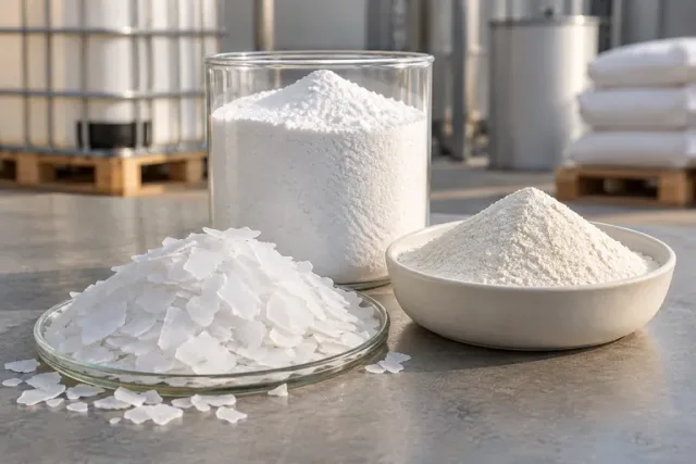 Range selection: Raw materials for detergents
