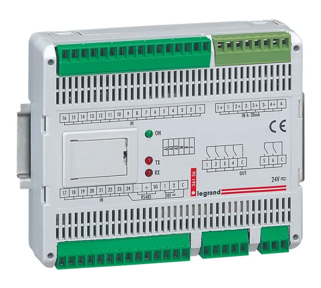 Interface modulaire de signalisation de commande pour DPX , DNX³ ou DX³ – 6 modules – 24V~ et 24V= — Legrand