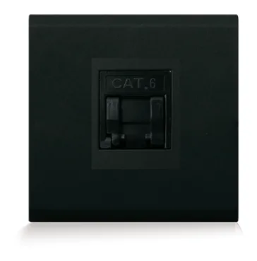 Data socket cat.6 2 modules NERA 43 — SOMEF 432028C6/2