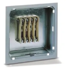 Road containers in fiberglass – cp series — For wall-mounted/recessed installation – equipped version