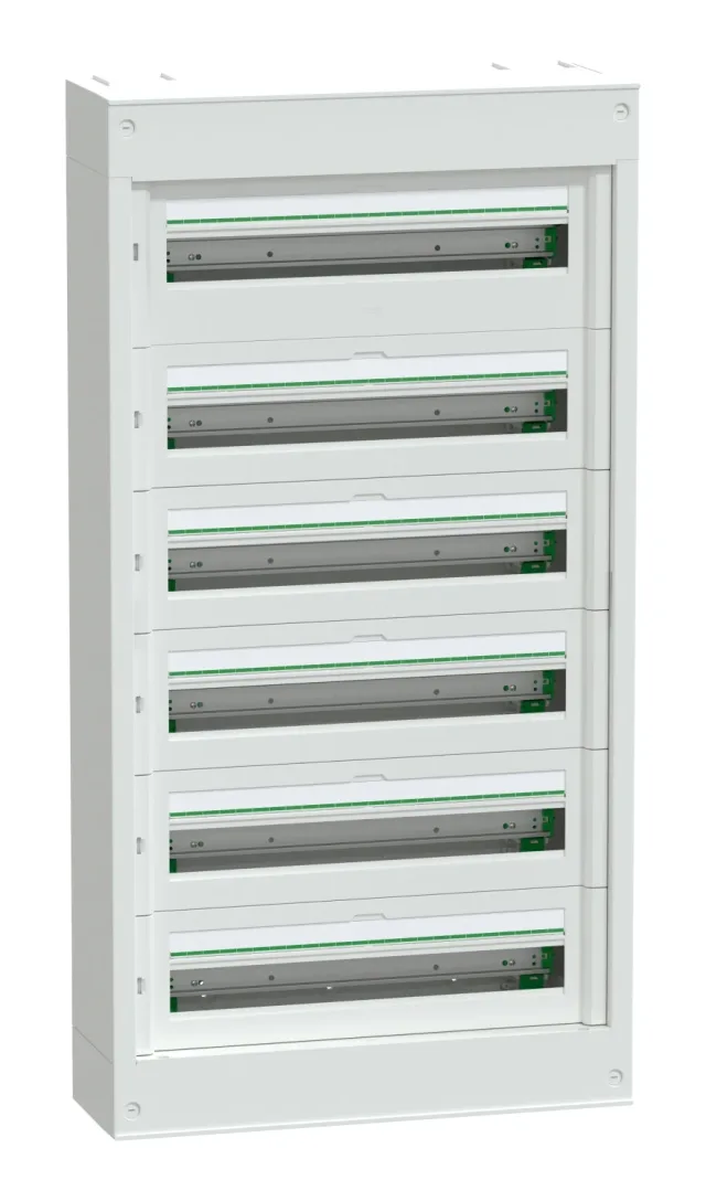 PrismaSeT S LVSST624 enclosure — 6 rows, 144 modules, 160 A