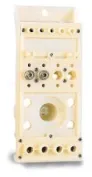 Recessed pole terminal boards — mvs/mvl series