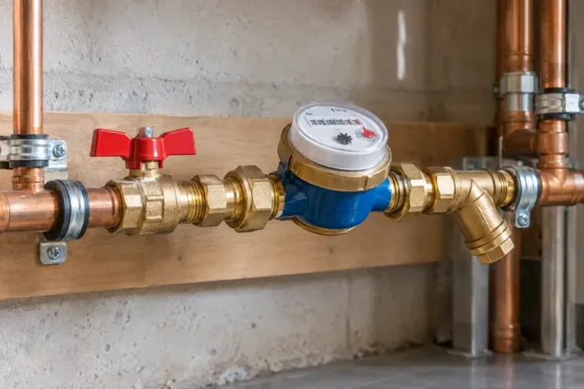 Range selection: Water service connections & metering