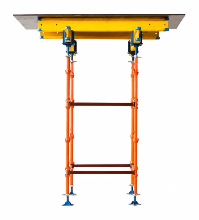 Cup-node modular shoring tower
