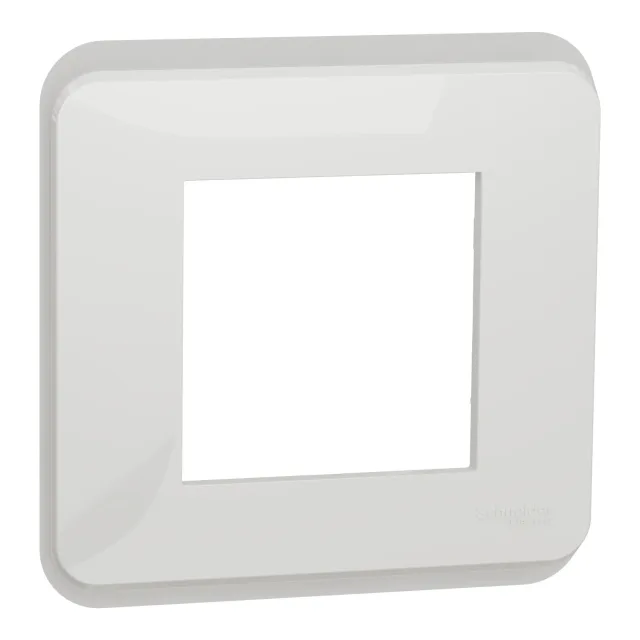 Plaque de finition New Unica NU400218 — blanc