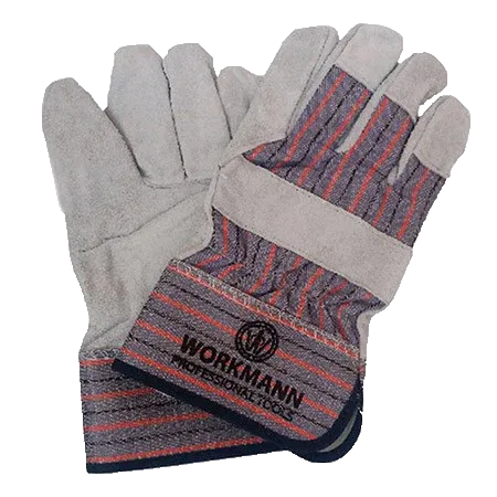 Leather handling gloves