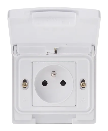STIEL ALPHA 2P+E socket weatherproof flush