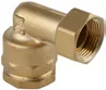 Wide-seal elbow coupling with swivel nut — SOPAL