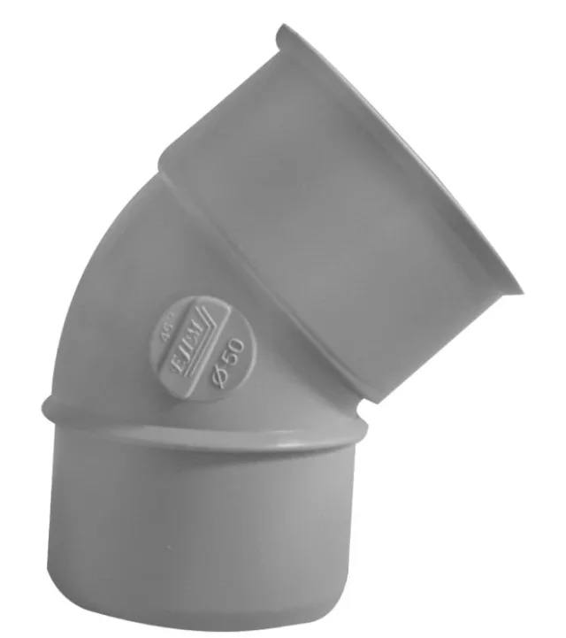 Elbow PVC M/F 45° Ø50 EJIM JCA4129