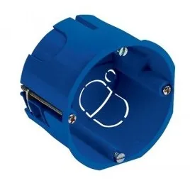 Boite d&rsquo;encastrement ronde 1-2 modules pour cloison legere — SOMEF 251CG