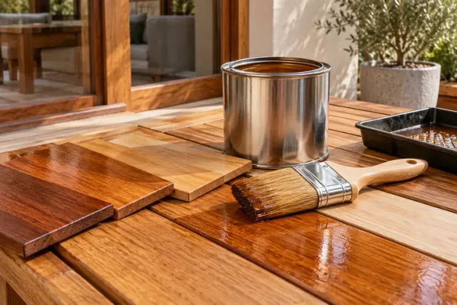 Range selection: Protective wood varnishes