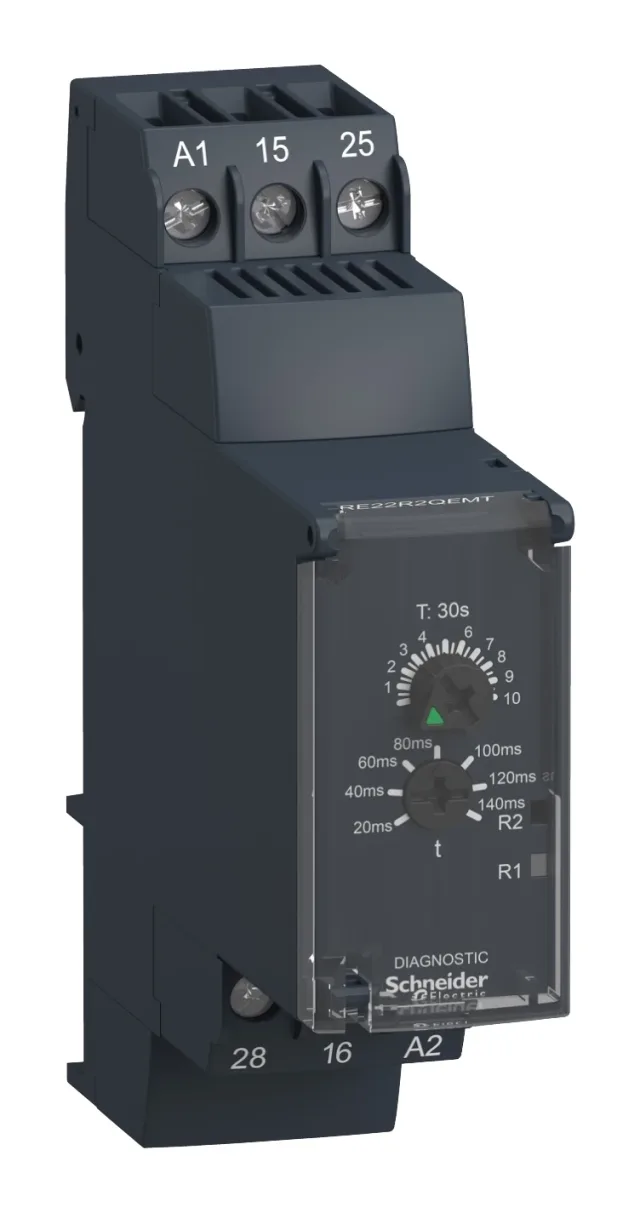 Modular timing relay RE22R2QEMT — 380…415 V AC