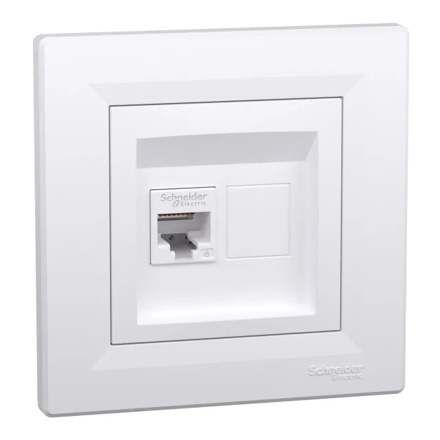 Prise RJ45 Asfora EPH4700121 — blanc