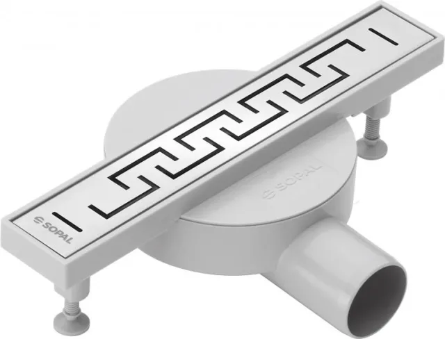 Shower channel drain 30 cm Mellegue — SOPAL