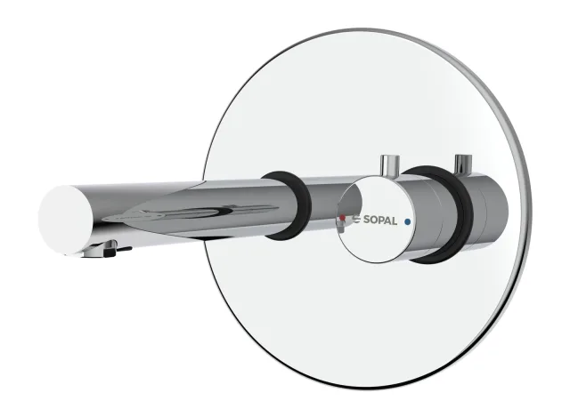 Wall-mounted electronic mixer battery-powered Maktaris — SOPAL 06ETA04