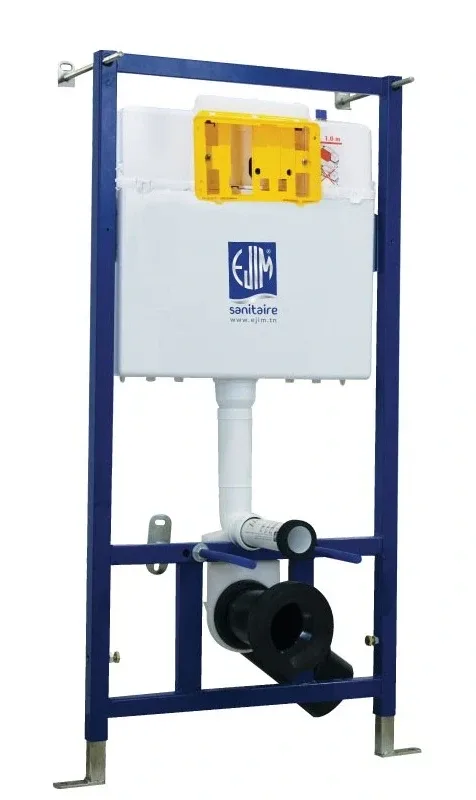 Self-supporting wall-hung toilet frame 13 WC — EJIM JWC2110