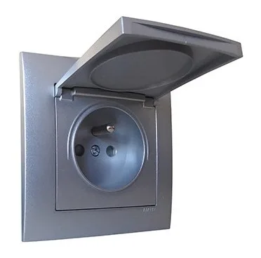 Gamme étanche gris 2 modules — SOMEF
