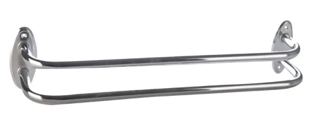Towel rail double arm in stainless steel — EJIM JSB1077
