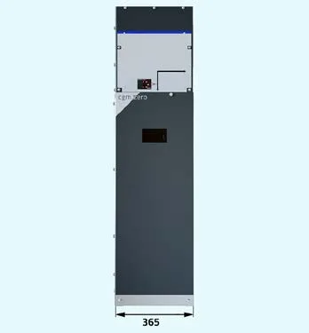 Ormazabal cgm.zero24-rc — Medium-voltage (MV) switchgear cubicle — Cable riser