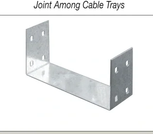 Joint among cable trays