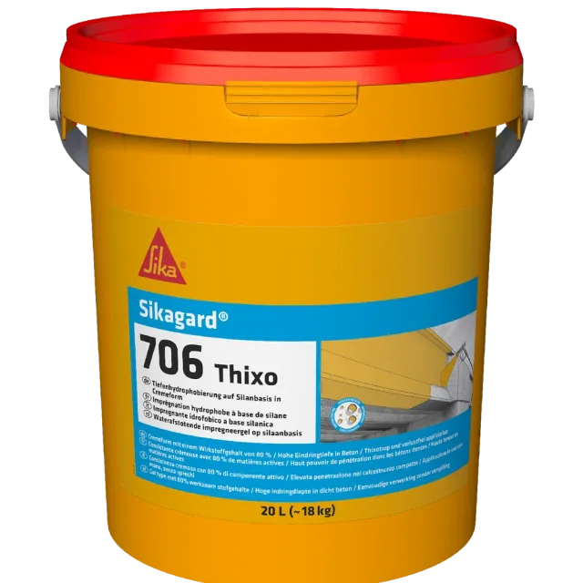 Sikagard®-706 Thixo — Cream-form hydrophobic impregnation for concrete
