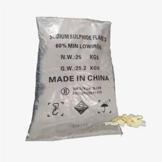 Sulfure de sodium — paillettes jaunes