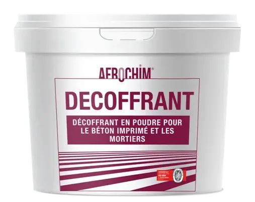 DECOFFRANT powder release agent for stamped concrete
