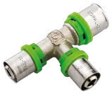 SOPAL — Press tee reduced on two sides — SOPALPEX press fittings — 13FGA03