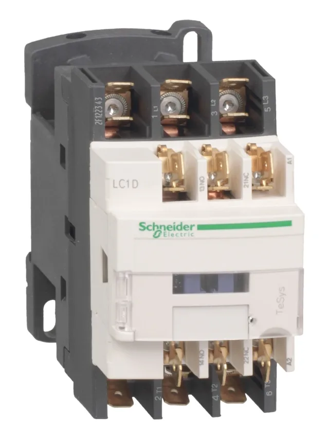 TeSys Deca LC1D129SD contactor — 3P, 12 A AC-3/AC-3e, 72 V DC control