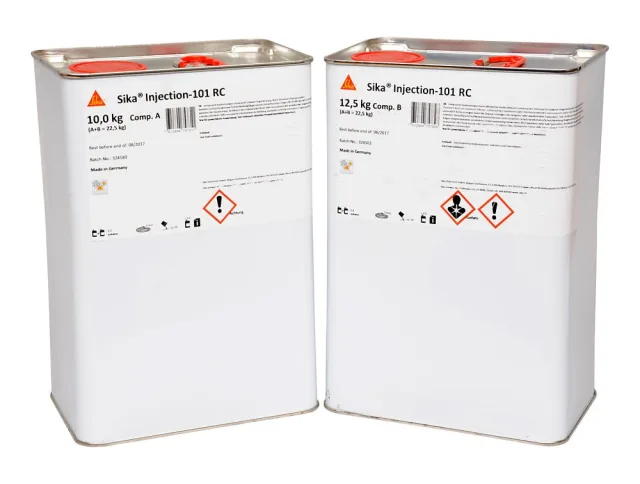 Sika® Injection-101 RC — Foaming resin for temporary water stopping