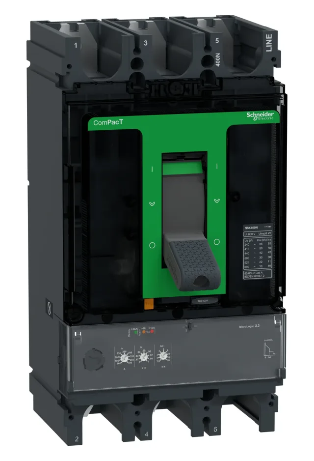 ComPacT NSX C40H32D250 circuit breaker — 3P, 250 A, MicroLogic 2.3