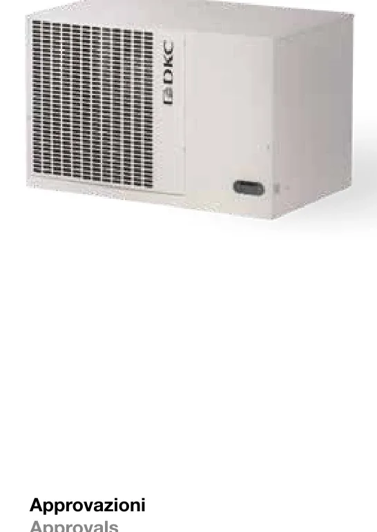 Indoor roof mounted coolers — 4000 W