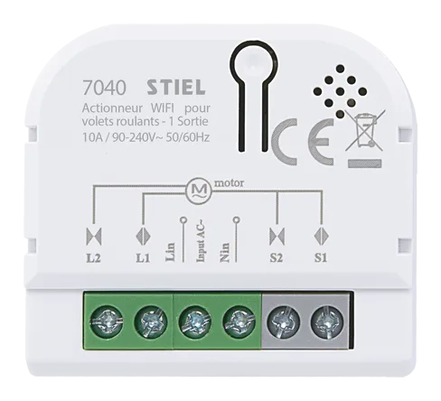 Actionneur WIFI pour volets roulants STIEL ALPHA