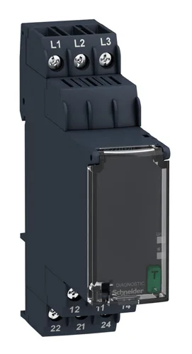 Three-phase monitoring relay RM22TG20 — 208…480 V AC