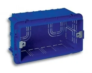 Boite d&rsquo;encastrement rectangulaire 4 modules — SOMEF 2504MG