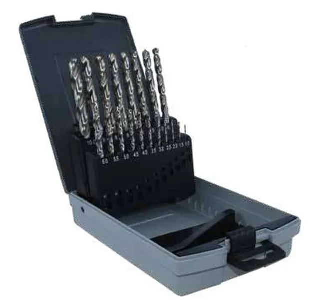 Boxed set of 19 metal drill bits probox HSS-g — 960031