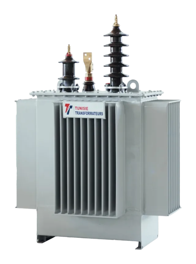 Oil-immersed single-phase transformers with rectangular tanks