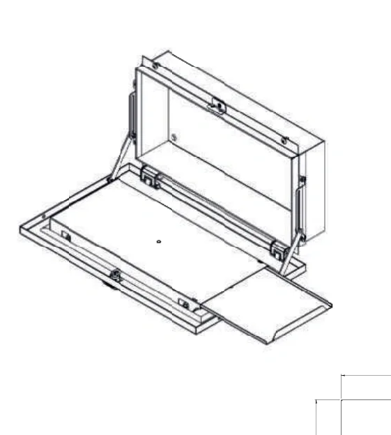 Accessoires d’armoire — plateau pour clavier