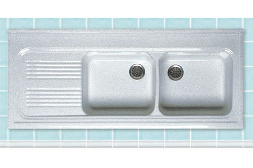 IDEAL SANITAIRE — Évier de cuisine 1200 × 500 mm — 208624