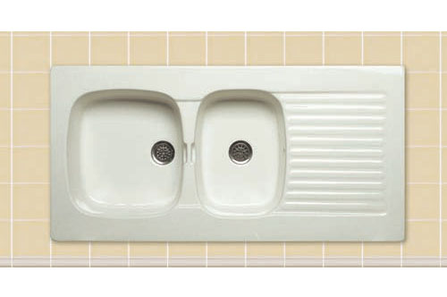 IDEAL SANITAIRE — Évier de cuisine 1200 × 600 mm — 208625