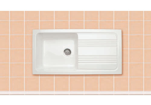 IDEAL SANITAIRE — Évier de cuisine 900 × 450 mm — 208610