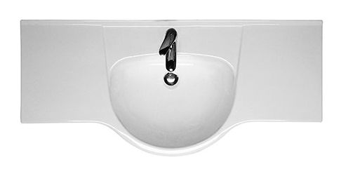 IDEAL SANITAIRE — Lavabo console Perle 130 cm — 204370
