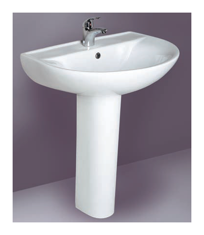 IDEAL SANITAIRE — Lavabo mono trou – Opale — 110320