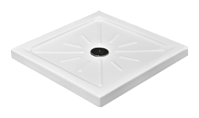 IDEAL SANITAIRE — Receveur de douche carré 800 × 800 mm — 400711